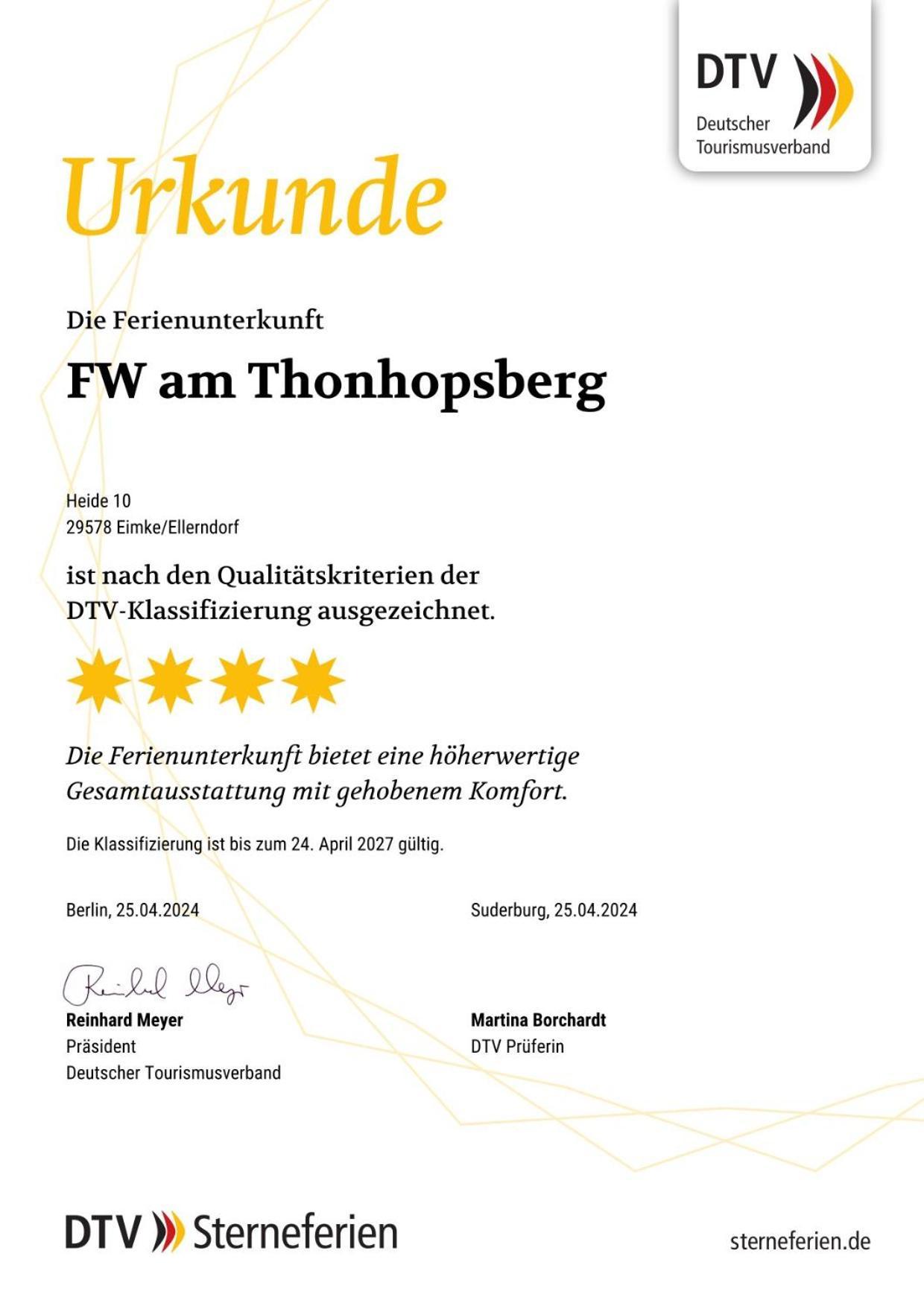 Ferienwohnung Am Thonhopsberg Eimke Extérieur photo